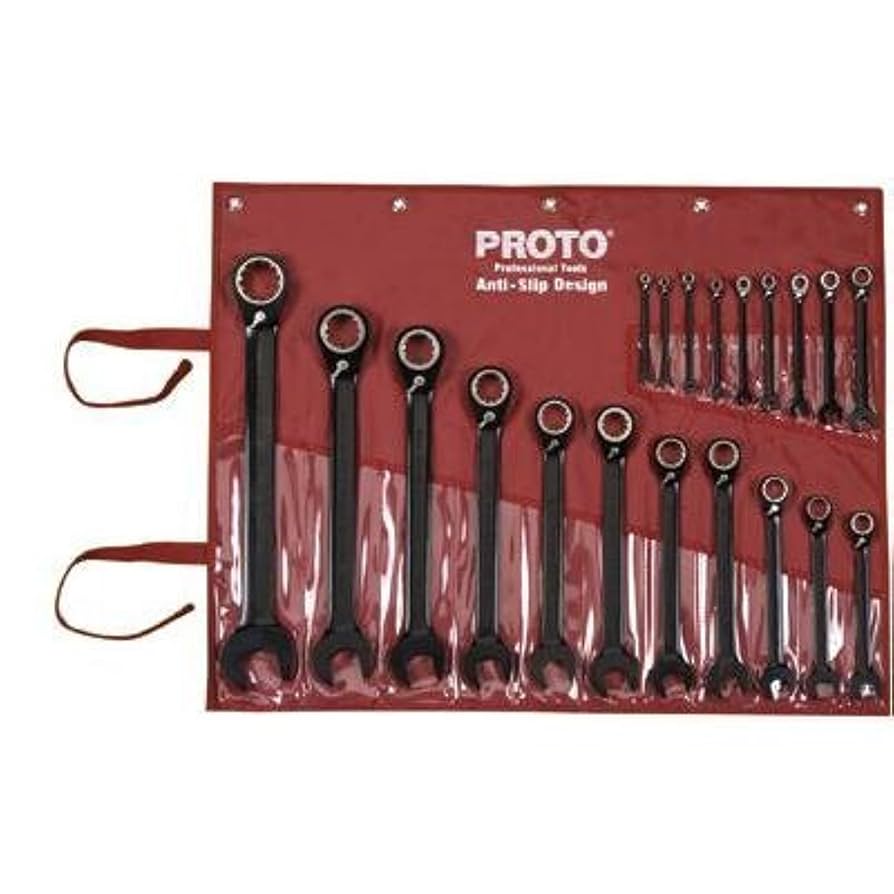 【ユー】IbanezSR450QM 20 pc BLK Chrome Reversible Combo Ratchet Wrench Set-Spline